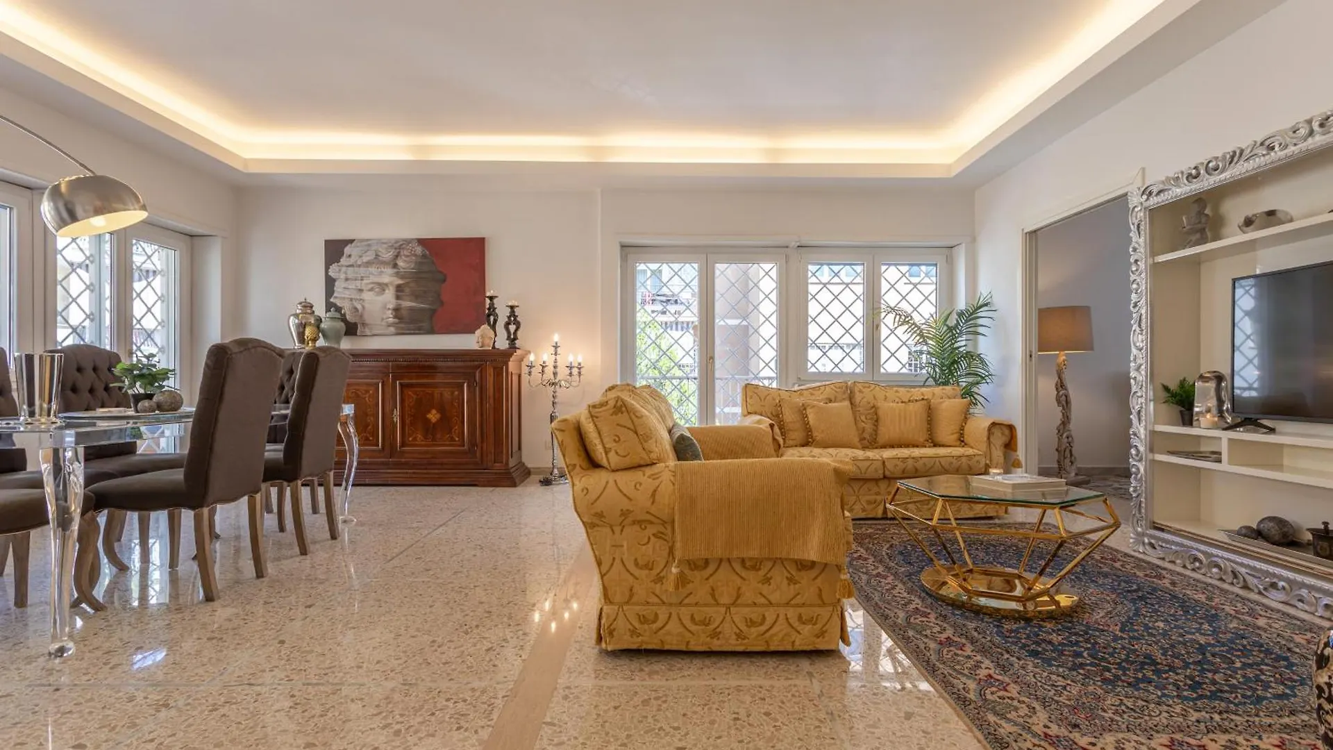 Ginevra Luxury New Classic Apartment Close Vatican Rome Italy